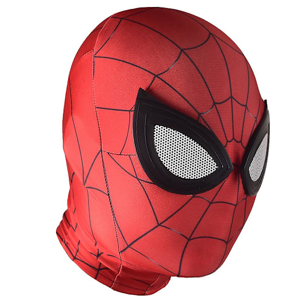 3D Digital Tryk Cosplay Voksen Og Børn Spider-man Tætsiddende Tøj Kostume Hætte Maske