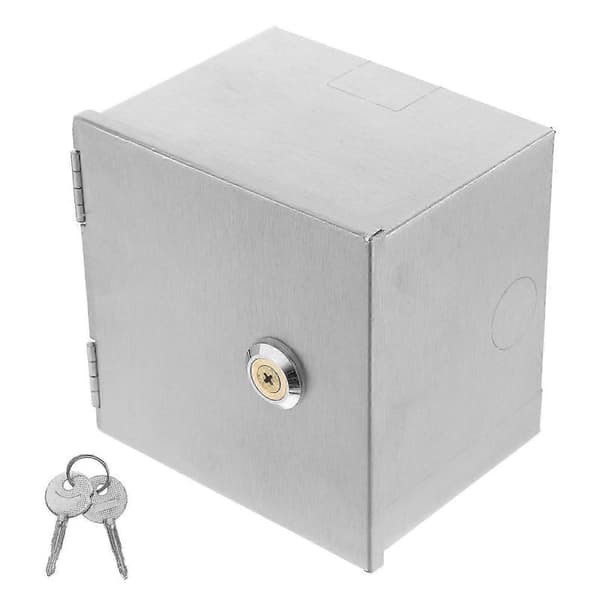 Waterproof Electrical Outdoor Box with Lock, Secures Outlets - WELLNGS