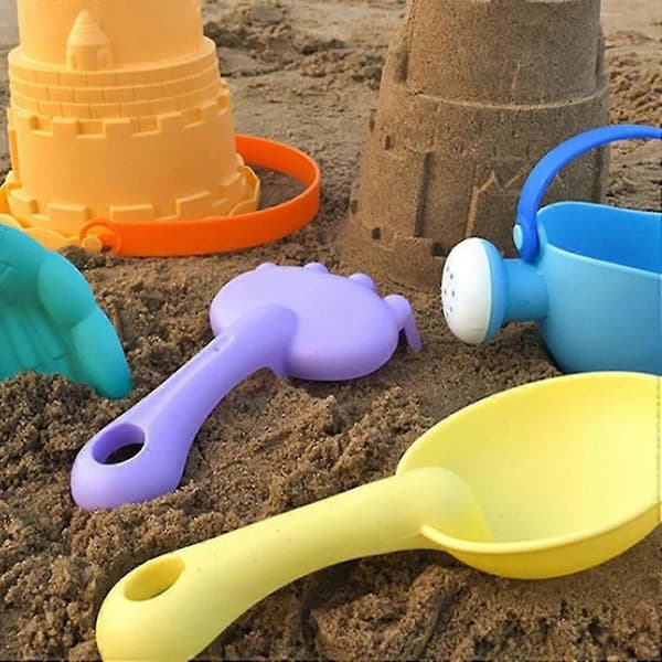 11 stk./sæt Strandlegetøj til Småbørn Sandspil Tilbehør Farve