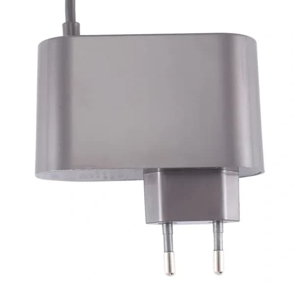 Oplader til støvsuger Dc30 Dc31 Dc34 Dc35 Dc44 Dc45 Dc56 Dc57 Strømadapter EU-stik Grå