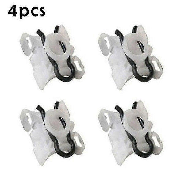 4 stk. bilrude regulator clips til E36 E32 E34 - Fordørs løfteskinne glide udskiftningsdele
