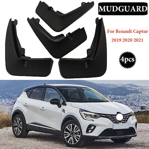 4x lokasuojat Renault Captur 2019 2020 2021 Auton osat Lokasuojat Läppä Cover Suojapyörän Styline Lisävarusteet