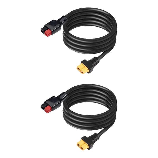 Plug and Play 14AWG XT60 til Andersons Adapter XT60 Hun til Solpanelstik Kabel til Udendørs Strømløsning 2m