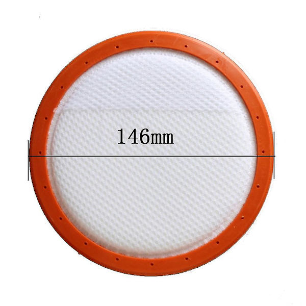 Vaskbart vakuumfilter Rundt filter Bomuldsfilterelementer Hepa Til C3-l148b C3-l143b Vc14a1- 146mm