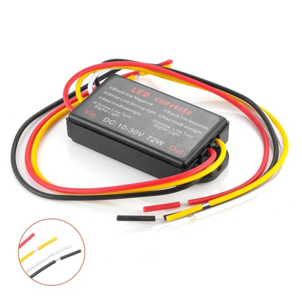 Strobe Controller Plug Play Ersättning 10-30v blinkande blinkermodul för led sidomarkör