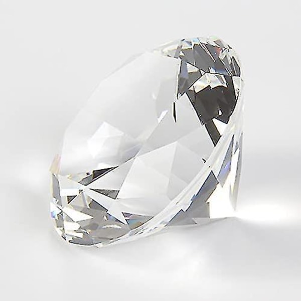 10 st Ljusa Kristaller Diamanter Ädelstenar Bröllop Kristall Diamant Pappersjuveler Bröllopsdekorationer Julcentrum Heminredning (klar)