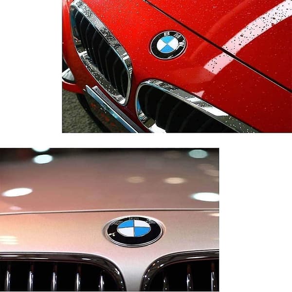 TAIAN panserlogoerstatning 82mm/74mm panser 51148132375 - For alle modeller E30 E36 E46 E34 E39 E60 E65