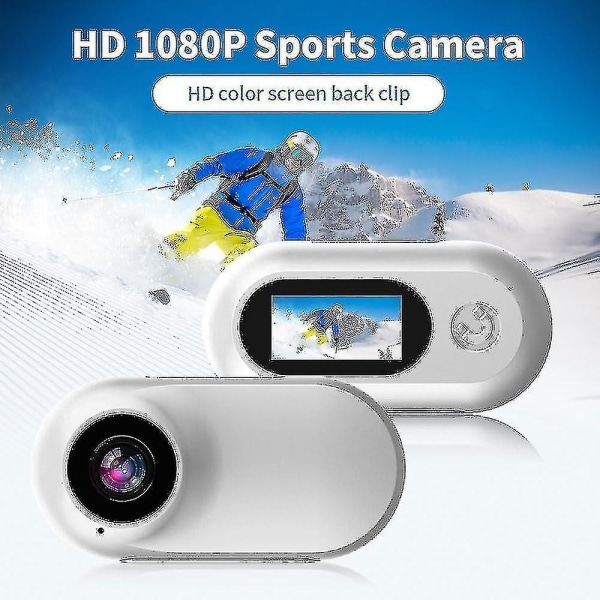Hd 1080p hundesporingshalsbånd, ingen Wifi nødvendig kattehalsbånd, sport/actionkamera med videoopptak, mini