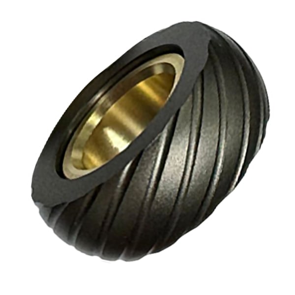 Motorcykel dæk Fidget Ring Funny Stress Relief Finger Træning Rustfrit stål Spinner Ring EDC Legetøj Børn Voksne Gave V