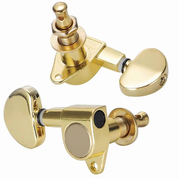 6 STK Gitarstemmeskruer Sett Gitarstemmere Hode
