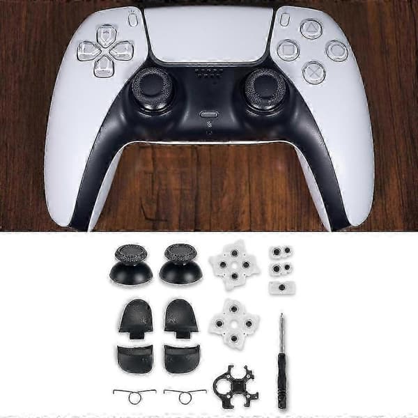 Reparasjonssett for PS5-kontroller analog spak og utløserknapper