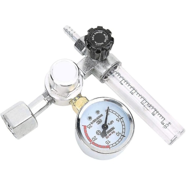 Flow Meter Regulator -co2-mig-tig, Co2 trykkmåler, Argon Co2 Flow Meter Regulator Trykkmåler Trykkmåler Sveiserdeler