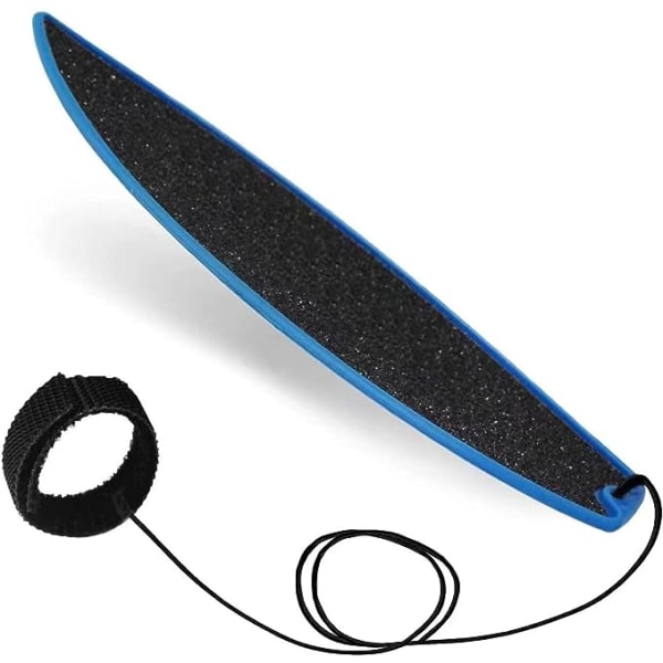 Finger Boarding Finger Surfboard Creative Mini Fingertip Surfboard Cool Stress Relief Toys (väri: sininen, koko: 100 * 30 * 5 mm)