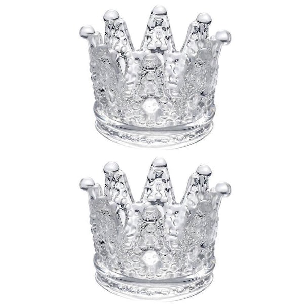 Nagelkonst Akryl, Krona Nagelkonst Kristallskål Glas Nagelkonst Kristallkopp Glas Nagelkonst Kopp Nagelkonst Pennhållare Nagelkonst T style7028