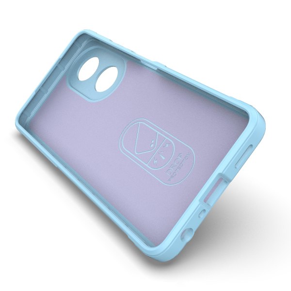 Yhteensopiva Oppo A58 4g Tpu Case Pudotuskestävän matkapuhelimen cover kanssa Baby Blue