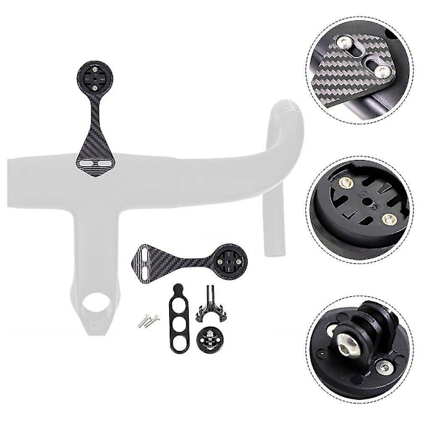 Vejcykel Cykler Styrcomputer Odometer Mount Til F12 F De Fleste Til Garmin(sort)(4stk)