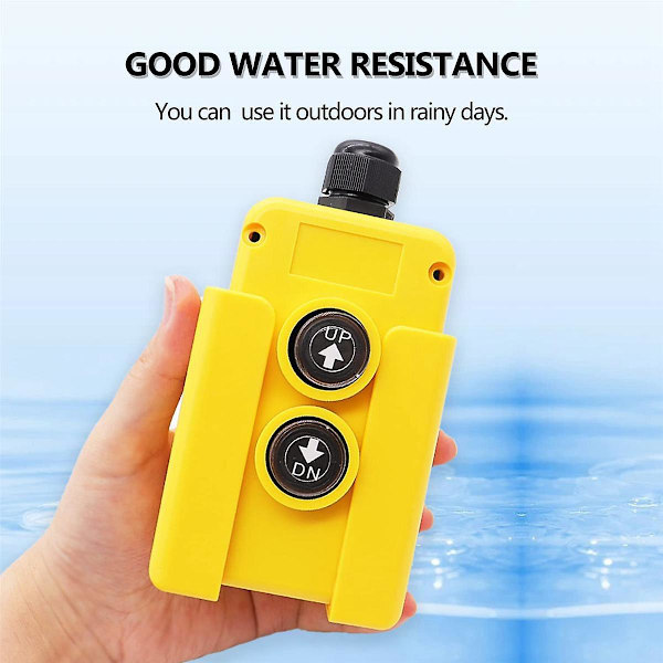 Remote Control Switch for Dump Trailer 12v DC Up/Down Control Switch Hydraulic Pump Power Unit Lift U