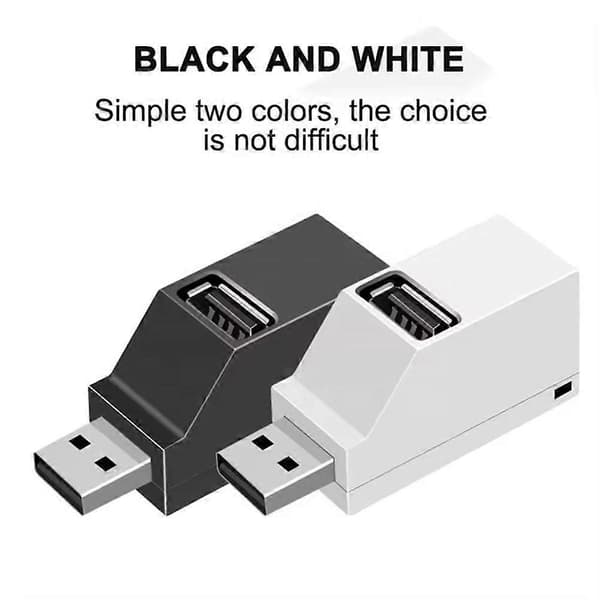 USB2.0 3.0 Type-C Multi-grensesnitt HUB Hub Splitter black USB2.0