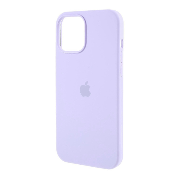 Silkeaktig myk solid silikondeksel til iPhone 12 Mini Light purple iPhone 12 mini 5.4 inch