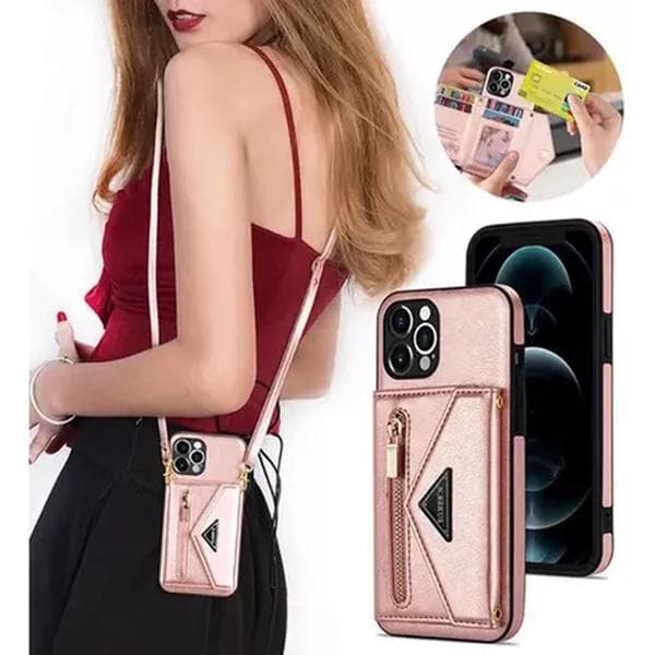 Læderetui til iPhone, Taske Design med Rem