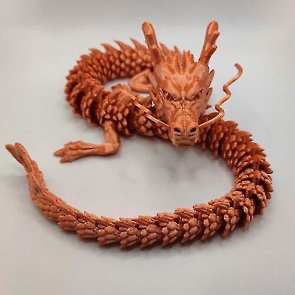 3D-lohikäärmeen nivellelumalli figuriinit lelu pyöritettävät nivelet lohikäärmemalli hahmot 3d-ahdistusta ehkäisevä joululahja kodin sisustus