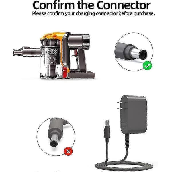 24V oplader til DC44 DC35 DC31 DC45 støvsugere