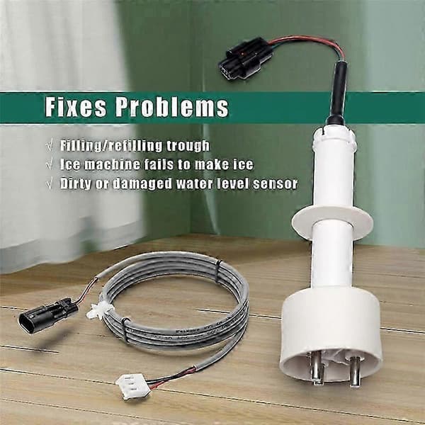 Isvandstandsondesæt med ledningsnet til Manitowoc ismaskiner
