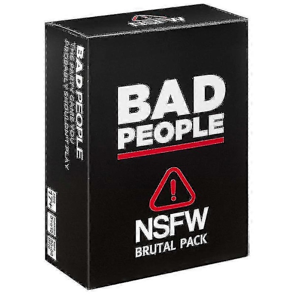 Bad People – Raaka partypeli, jota sinun ei ehkä pitäisi pelata – Nsfw-partypeli