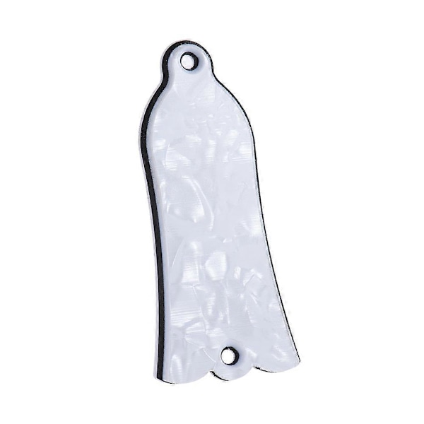 2-hulls Bellformet Truss Rod Dekkplate Scroll Plate for LP SG Flying V ES Gitar 3 Farger å Velge Mellom