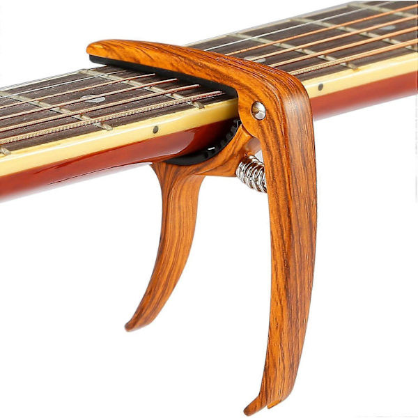 Gitarr Capo Snabbt Byte Capo för 6-strängad Akustisk Gitarr Elgitarr Klassisk Gitarr Ukulele Capotastos Capo