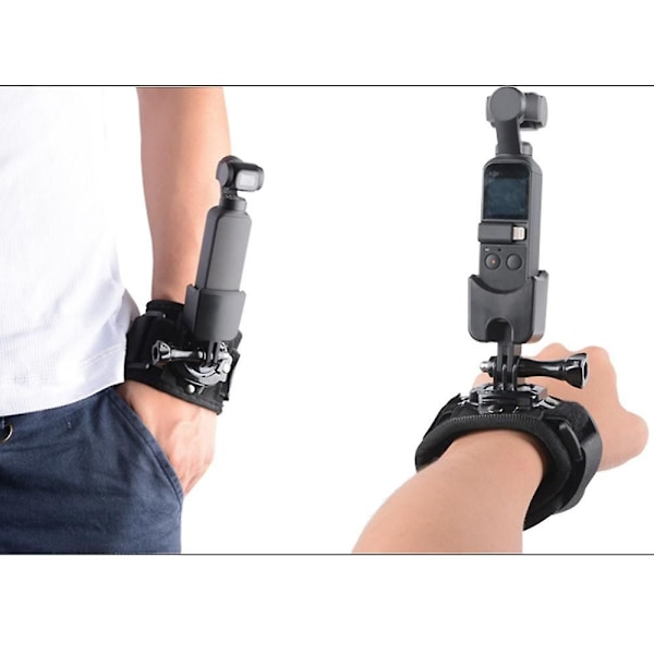 Dji Osmo Pocket 2 -kameran lisävarusteet, laajennus, rintakiinnike, jossa reppukiinnike, rannehihna, asennuskiinnike Sku1 and Backpack