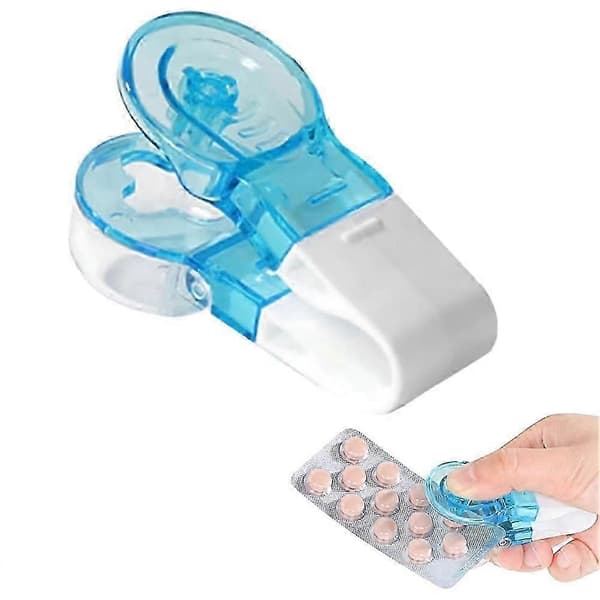 1 stk bærbar pillefjerner, pilledispenser, bærbar pillefjerner, pillekutter for små piller