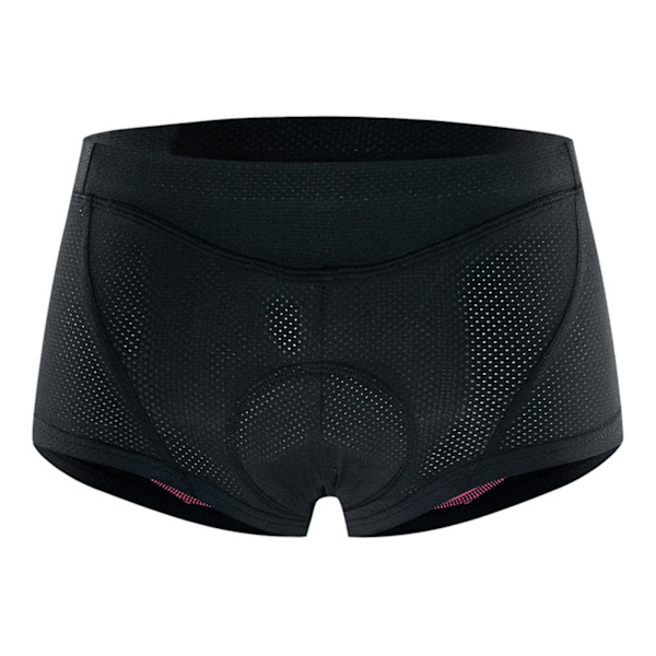 Naisten pyöräilyalushousut, 4D pehmustetut Pyöräilyshortsit Pyöräilypyöräily Alushousut MTB Mountain, 100 % uudet Black 2XL