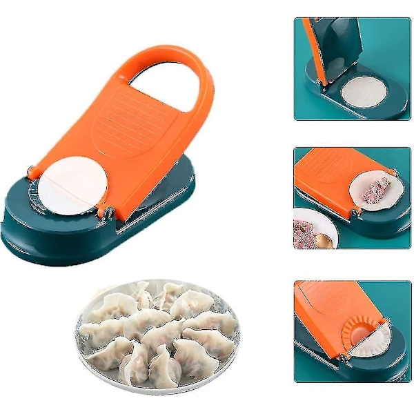 2 In 1 Dumpling Maker, Kitchen Tool Dumpling Maker, Dumpling Skin Maker Diy Dumpling Moulds