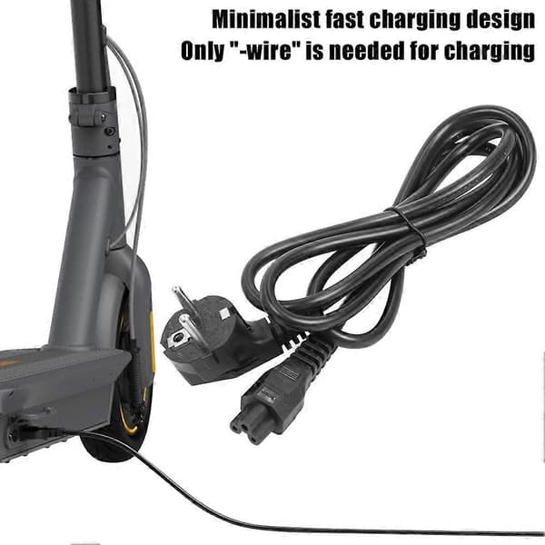 MAX G30 G30D G30LP/LE Scooter EU-plugg batteriladekabel Essensielt ladetilbehør