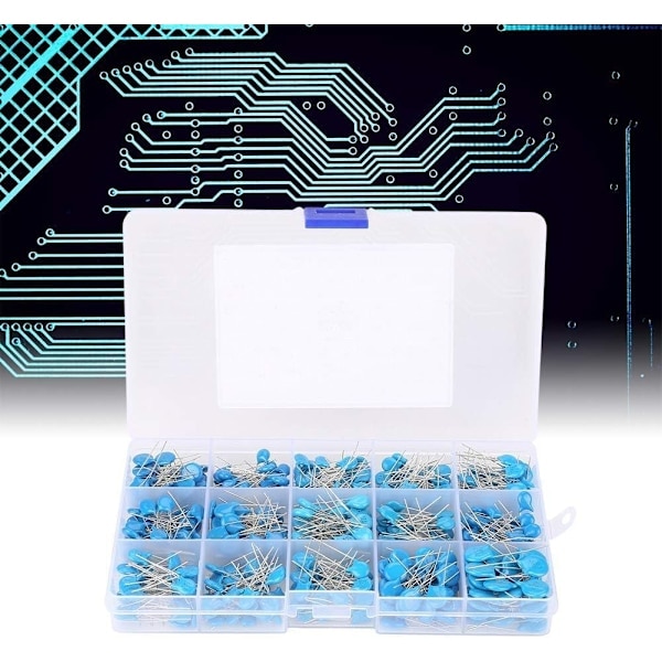 450PCS 100pF-10000pF Capacitor Capacitor Kit Ceramic Capacitor