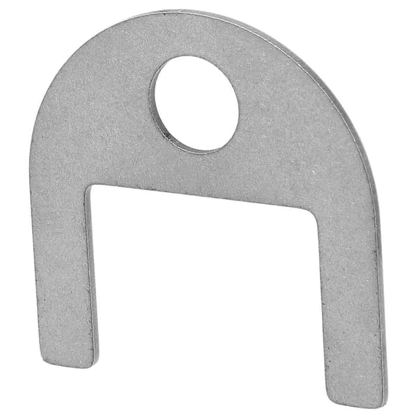 Nøkkel til såpedispenser i rustfritt stål for opplåsing av såpedispensere på skoler, britisk stil, 1-pakning 3.10X3.00X0.10CM Silver