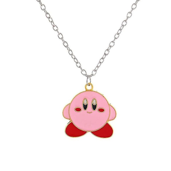 3-pack Stjärnformad Kirby Anime Halsband Smycke Hänge Cosplay Tillbehör Julgåva