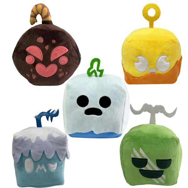 Blox Fruits Plyschleksak 2024, Mjuk PP Bomulls Plyschkudde, 8 Tum Kramande Plyschdjur, Present till Fans Barn Ghost