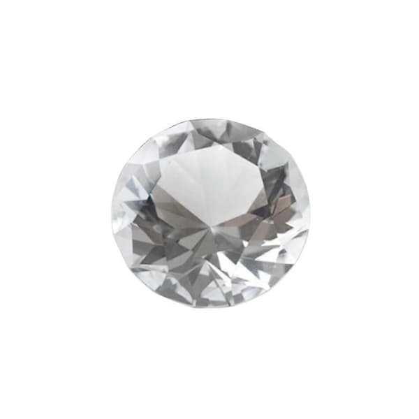 Diamantdekorationer til bryllup 2,5 cm kunstig diamant bordpynt