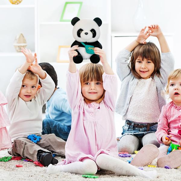 Panda plyschleksak, Panda gosedjur leksak Mjuk gosig plyschleksak Panda plyschdocka Gosedjur docka Plyschdocka Plyschleksak Panda