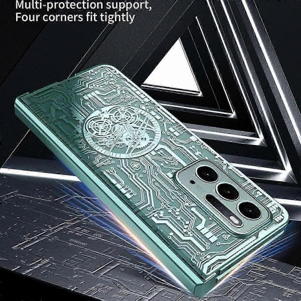 Galvaniseringsetui kompatibelt med foldbare smartphones Black