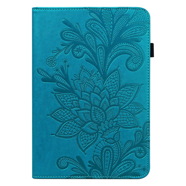 Lenovo Tab P11 Gen 2 painatukselle pudotuksenkestävälle tabletin cover , PU-nahkainen lompakkokotelo case Blue