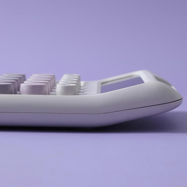 Ergonomisk 12-siffrig LCD-kalkylator med gradientfärg, dubbla strömkällor, smidig knapprespons, studieverktyg, grön Green