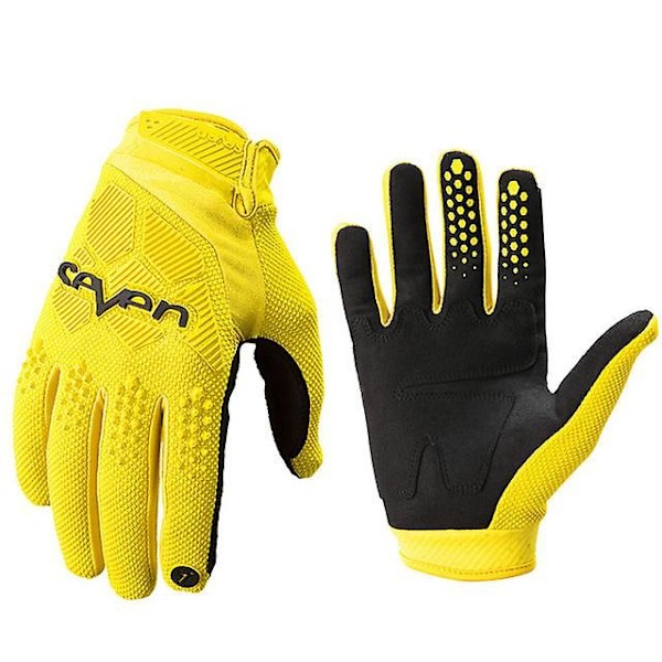 Tib Mx Dirt Bike -käsineet Top Moto Off Road Motocross -käsineet Hengittävät pyöräilykäsineet Mtb-käsineet Moottoripyöräkäsineet yellow XL
