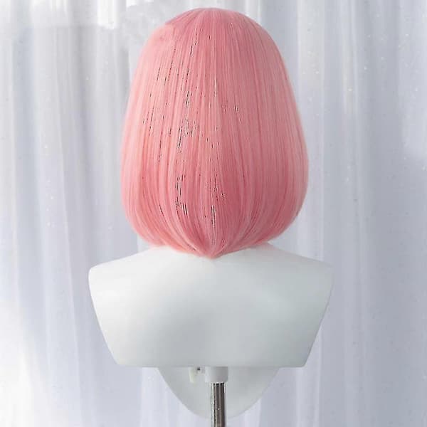 Dokidoki Anime Cosplay Haruno Sakura -peruukki, vaaleanpunainen
