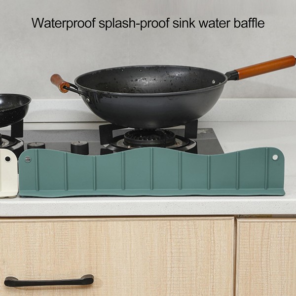 Vask Stænkbeskytter God Sejhed Stærk Adsorption Køkkenvask Vand Baffelplade Husholdningsforsyning Tianyuhe Beige