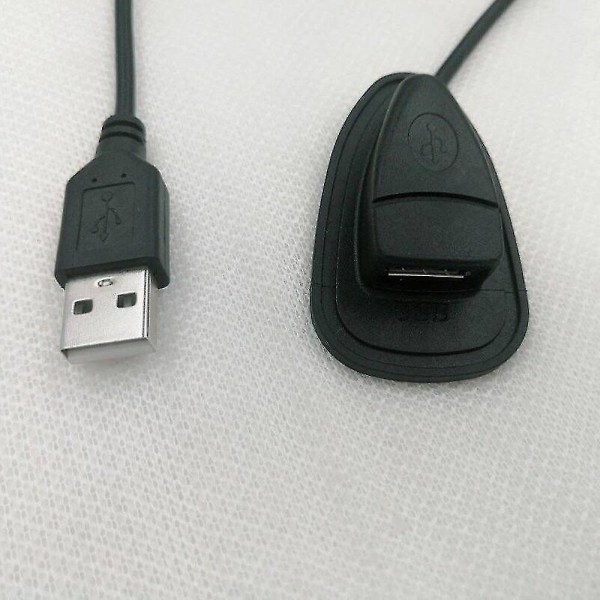 Svart Ryggsekk Ekstern USB Ladegrensesnitt Adapter Lade Kabel