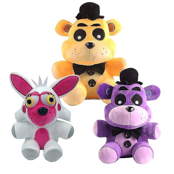 2023-Five Nights At Freddy's Fnaf Søte Plysjleker Spill Dukke 18 Cm Bonnie Bear Foxy Fylte Dyr Tegneserie Freddy Leker Til Barn Gaver-1 12