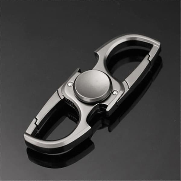 Slitesterk håndspinnerleke Fidget lommleke for voksne studenter angstlindring Black